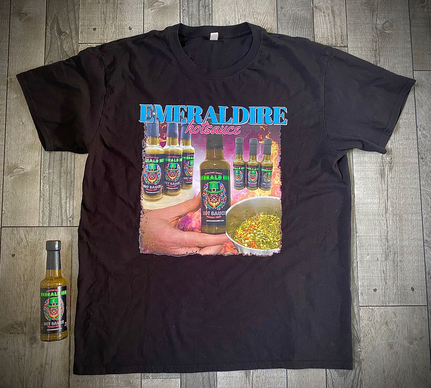 ANY T-Shirt and Hot Sauce Bundle
