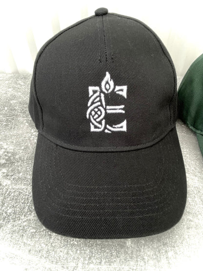 Emerald Ire Signature Logo Embroidered Baseball Hat and One Bottle of Sauce