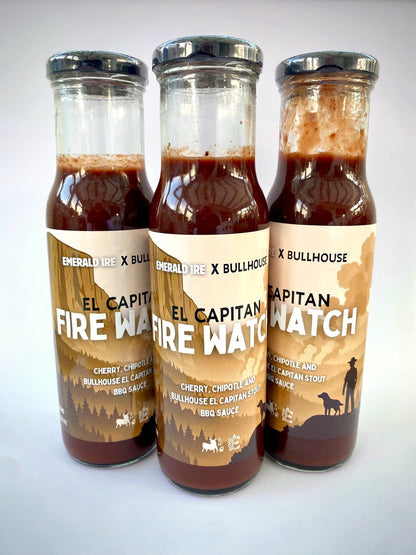 Emerald Ire x Bullhouse El Capitan Fire Watch BBQ Sauce 3 Pack