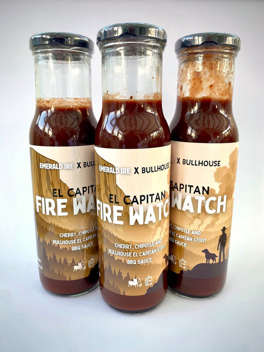 Emerald Ire x Bullhouse El Capitan Fire Watch BBQ Sauce 3 Pack